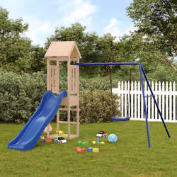 Description générale Vous voulez donner à vos enfants la liberté de jouer à la maison ? Cet ensemble de jeu d'extérieur en bo ...