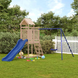 VIDAXL Aire de jeux bois de pin massif