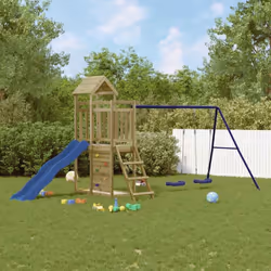Description générale Vous voulez donner à vos enfants la liberté de jouer à la maison ? Cet ensemble de jeu d'extérieur en bo ...
