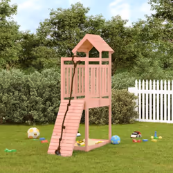 Vous voulez donner à vos enfants la liberté de jouer à la maison ? Cette maisonnette de jeu en bois transforme votre jardin e ...