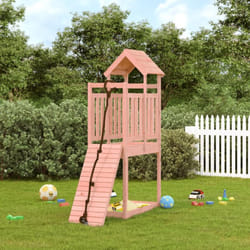 Vidaxl - Maisonnette de jeu avec mur d'escalade bois massif Douglas