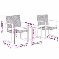 VidaXL 360206 ensemble de meubles de jardin - Vue supplémentaire 7