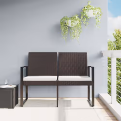 Profitez d'un moment agréable dans votre espace extérieur avec ce banc de jardin à 2 places ! C'est un complément parfait à v ...