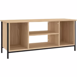 Avec un design élégant mais pratique, ce meuble TV est destiné à devenir un point de mire de votre pièce. Matériau durable :  ...