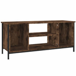 Vidaxl - Meuble tv chêne fumé 102x35x45 cm bois d'ingénierie