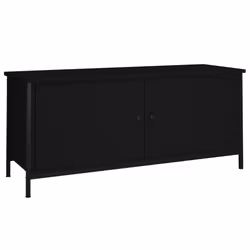 VidaXL 826290, Noir, Bois, Acier, 1020 mm, 350 mm, 450 mm, 1 pièce(s)