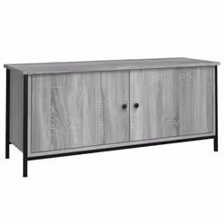 VidaXL 826293, Gris, Bois, Acier, 1020 mm, 350 mm, 450 mm, 1 pièce(s)