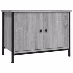 VidaXL 826298, Gris, Bois, Acier, 600 mm, 350 mm, 450 mm, 1 pièce(s)