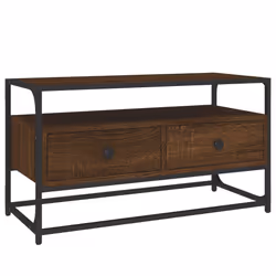 VidaXL 826314, Bois, Bois, Acier, 800 mm, 350 mm, 450 mm, 1 pièce(s)