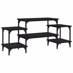VidaXL 826315, Noir, Bois, Acier, 1170 mm, 350 mm, 520 mm, 1 pièce(s)