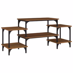 VidaXL 826319, Bois, Bois, Acier, 1170 mm, 350 mm, 520 mm, 1 pièce(s)