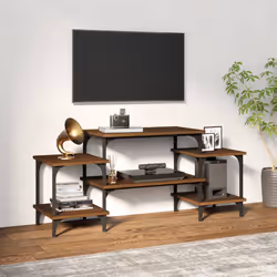 VidaXL 826319 Support TV et centre de divertissement