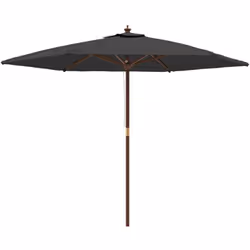 Ce parasol de jardin est parfait pour créer de l'ombre et vous protéger des rayons UV nocifs du soleil. Matériau durable : fa ...