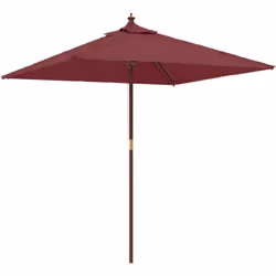 Ce parasol de jardin est parfait pour créer de l'ombre et vous protéger des rayons UV nocifs du soleil. Matériau durable : fa ...