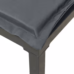 VidaXL 362798 banc de jardin Rotin, Acier - Vue supplémentaire 7