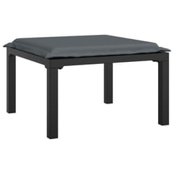 VidaXL 362799 banc de jardin Rotin, Acier