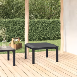 VidaXL 362799 banc de jardin Rotin, Acier
