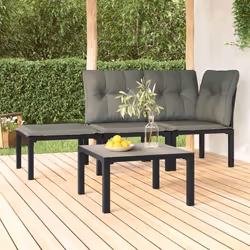 Profitez d'un moment de café confortable avec votre famille ou vos amis dans votre espace extérieur avec cette table basse de ...