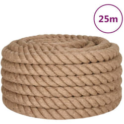 Corde De Jute 25 M De Long 40 Mm D'Épaisseur Vidaxl