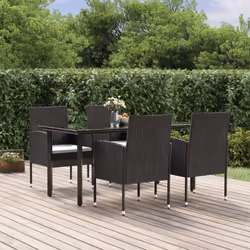 Profitez d'un bon repas ou d'un thé l'après-midi dans votre espace extérieur avec cet ensemble de salle à manger de jardin ! ...