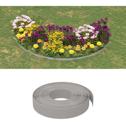 Vidaxl - Bordure de jardin Gris 10 m 10 cm polyéthylène