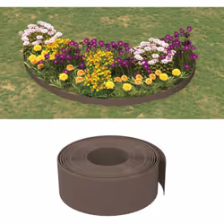 Créez des bordures attrayantes pour vos plates-bandes, bordures, allées et bassins avec cette bordure de jardin flexible et d ...