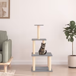 Gardez vos adorables chats divertis sans fin avec cet arbre à chat ! Tour à chat à plusieurs niveaux : le mobilier pour chats ...