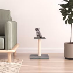 Gardez vos adorables chats amusés sans fin avec cet arbre à chat classique ! Design pratique : l'arbre à chat est conçu avec  ...