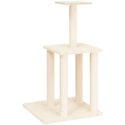 Vidaxl - Arbre à chat avec griffoirs en sisal crème 85,5 cm