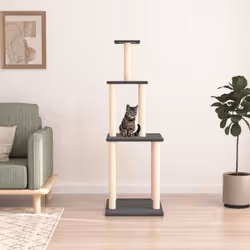 Gardez vos adorables chats divertis sans fin avec cet arbre à chat ! Tour à chat à plusieurs niveaux : le mobilier pour chats ...