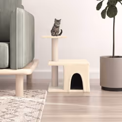 Gardez vos adorables chats amusés sans fin avec cet arbre à chat tout-en-un ! Tour pour chats tout-en-un : le mobilier pour c ...