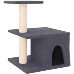 Gardez vos adorables chats amusés sans fin avec cet arbre à chat tout-en-un ! Tour pour chats tout-en-un : le mobilier pour c ...