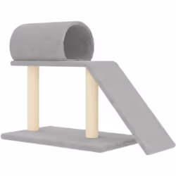 Gardez vos adorables chats amusés sans fin avec cet arbre à chat classique ! Design pratique : l'arbre à chat est conçu avec  ...
