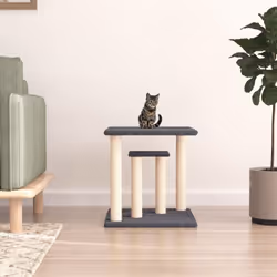 Gardez vos adorables chats amusés sans fin avec cet arbre à chat classique ! Design pratique : l'arbre à chat est conçu avec  ...