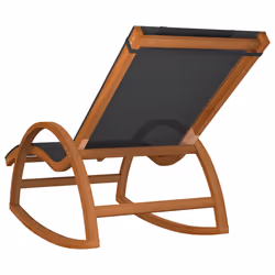 VidaXL 363472 chaise d'extérieur Terrace Siège rembourré Textile, Bois Gris - Vue supplémentaire 5