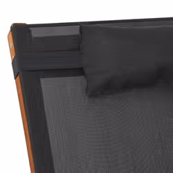 VidaXL 363472 chaise d'extérieur Terrace Siège rembourré Textile, Bois Gris - Vue supplémentaire 6