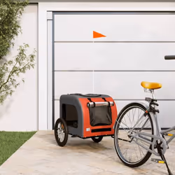Description générale Cette remorque de vélo pour chien est un excellent complément pour vos sorties avec votre animal, assura ...