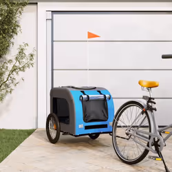 Cette remorque de vélo pour chien pratique est un excellent complément à la journée de votre animal de compagnie, lui permett ...
