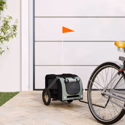 Cette remorque de vélo pour chien pratique est un excellent complément à la journée de votre animal de compagnie, lui permett ...