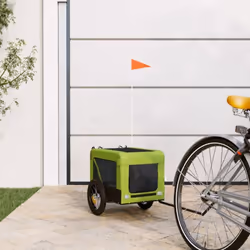 Cette remorque de vélo pour animaux de compagnie pratique est un excellent complément à la journée de votre animal de compagn ...