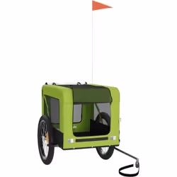 Cette remorque de vélo pour animaux de compagnie pratique est un excellent complément à la journée de votre animal de compagn ...