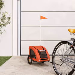 Description générale Cette remorque de vélo pour animaux de compagnie est un excellent complément à la journée de votre anima ...