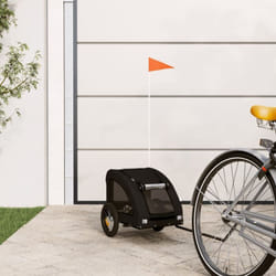 Remorque de vélo pour animaux de compagnie noir Vidaxl