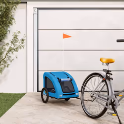 Cette remorque de vélo pour chien pratique est un excellent complément à la journée de votre animal de compagnie, lui permett ...