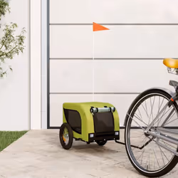 Cette remorque de vélo pour animaux de compagnie pratique est un excellent complément à la journée de votre animal de compagn ...