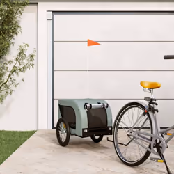 Cette remorque de vélo pour chien pratique est un excellent complément à la journée de votre animal de compagnie, lui permett ...