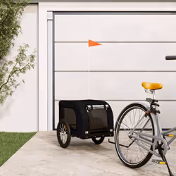 Cette remorque de vélo pour chien pratique est un excellent complément à la journée de votre animal de compagnie, lui permett ...
