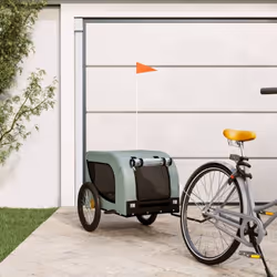 Cette remorque de vélo pour chien pratique est un excellent complément à la journée de votre animal de compagnie, lui permett ...