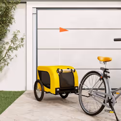 Cette remorque de vélo pour chien pratique est un excellent complément à la journée de votre animal de compagnie, lui permett ...