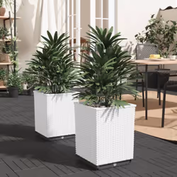 Ces jardinières seraient parfaites pour les amateurs de bricolage pour décorer les jardins, les balcons ou les patios. Matéri ...